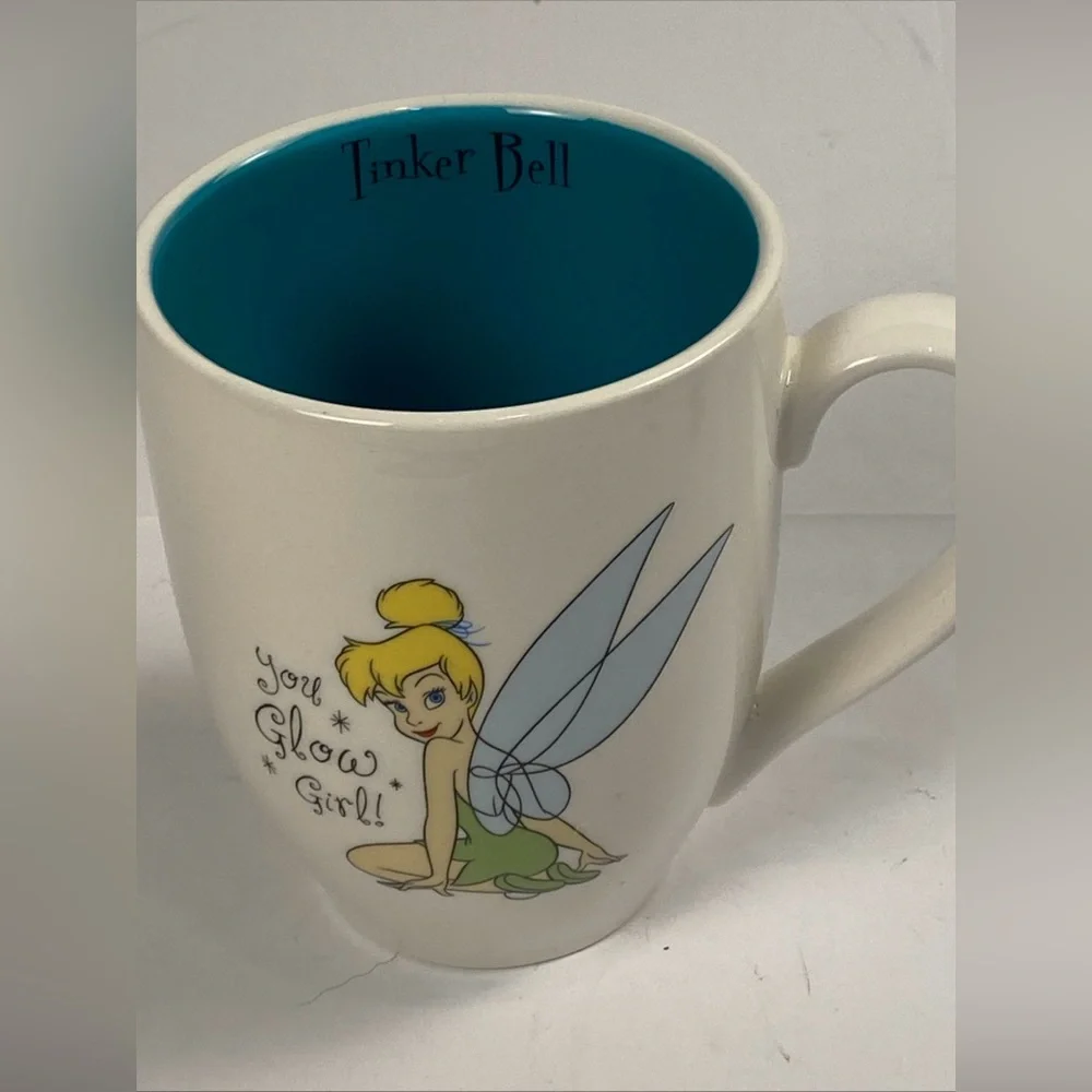 Disney Tinkerbell You Glow Girl Collector Mug Hallmark - Picture 1 of 3